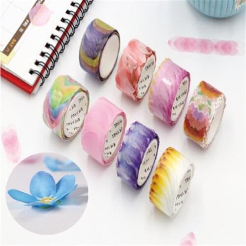 200PCS/Roll Sticker Adorable Flower DIY Scrapbook Petals Decal Tape Diy Stickers Crafts Gift Wrapping Sticker