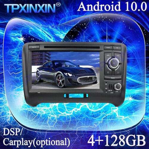 Android 10.0 4G+128G Carplay IPS For Audi TT 2006-2014 Multimedia Player Stereo Tape Recorder GPS Navi Auto Radio Head unit DSP