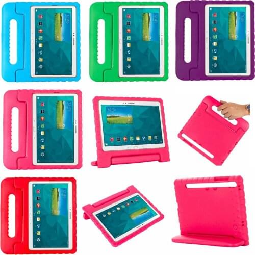 Kids Shockproof EVA Foam Handle Tablet Case Cover For Samsung Galaxy Tab S6 10.5 2019 SM-T865 SM-T860
