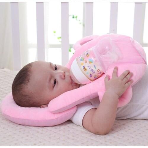 Baby Pillows Multifunctional Concave Model Cushion Infant Feeding Pillow Nursing Breastfeeding Layered Washable Cover