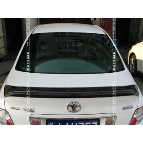 For Toyota Reiz 2005-2009 high quality Carbon Fiber rear boot Wing Spoiler Rear Roof Spoiler Wing Trunk Lip Boot Cover