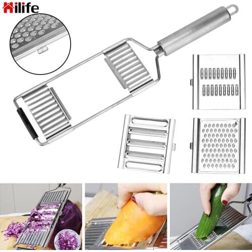 Fruit Potato Peeler Carrot Grater Vegetable Slicer Grater Cutter Shredder Multifunction Kitchen Tools Stainless Steel