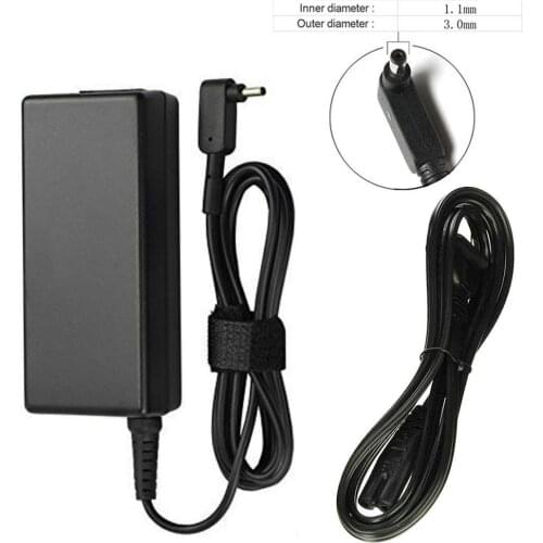 Huiyuan Fit for 19V 2.37A 45W AC Adapter for Acer CB3 CB5 11 13 14 15 R11 R13 A13-045N2A N15Q9 C731 C738T CB3-532 CB3-431 CB3-13