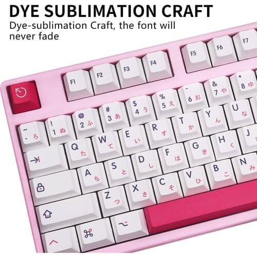 PBT Keycaps 148 Keys Kon Momo Keycaps Dye Sublimation Cherry Profile Key Caps For MX Switch Mechanical Keyboard