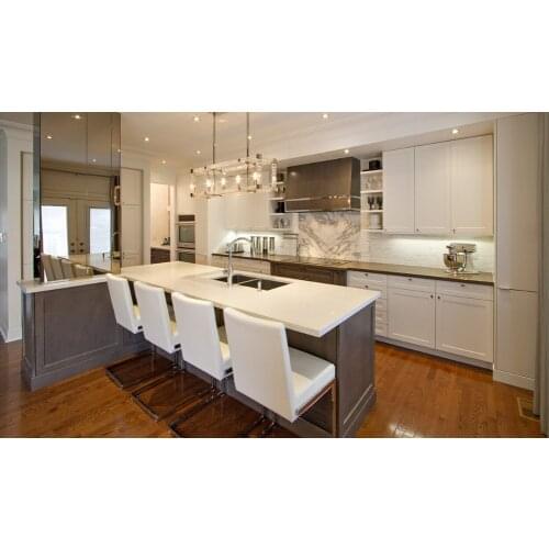 2017 new design solid wood kitchen cabients furnitures for kitchen modular kitchen unit manufacturers