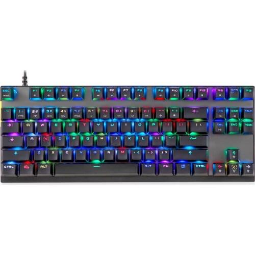 Motospeed CK82 USB Wired Mechanical Keyboard 87 Keys