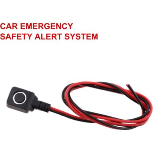 New Durable Car Emergency Security Alarm Warning System Switch Push Button Universal Car Accessories Wholesale Quick delivery