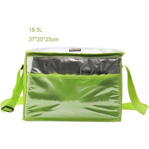 2021 New Waterproof Thermal Cooler Food for Hot/Ice Portable Classical Insulated Ice Bag for Men Women Picnic Food Cooler Bag