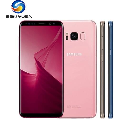 Original Samsung Galaxy S8+ 4G LTE Mobile Phone Unlocked 6.2" S8 Plus 4GB RAM 64GB ROM CellPhone Octa Core Android Smartphone