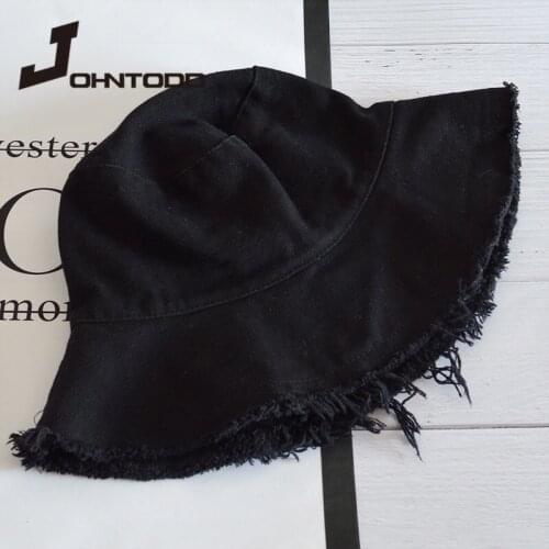 Brand Bucket Hat Fishing Outdoor Panama Hip Hop Cap Mens Summer for Fisherman Hat Women Denim Bucket Hats Custom Bucket Hat