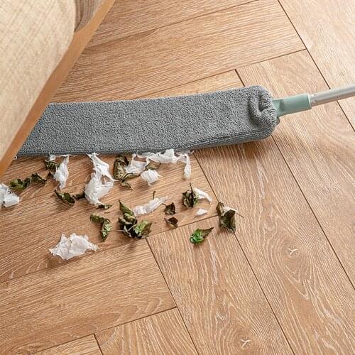 Long handle Bedside Dust Brush Mop Flexible Dust Brush for Sofa Gap Extensible Dust Cleaner Household dust cleaner Cleaning Tool