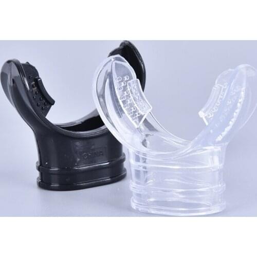Dive Tube Snorkel Silicone Clear Underwater Diving Tube Snorkel Mouthpiece Regulator Swimming Accessories