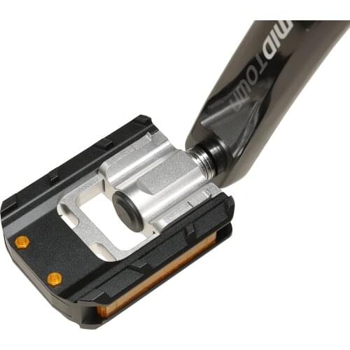 Folding Bike Pedals Aluminum Alloy MTB Road Bicycle Pedals Universal 9/16 for Reflective Article Pedal Bicycle Accessories Parts
