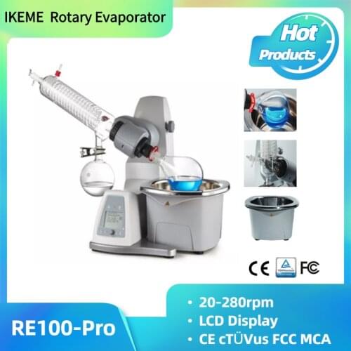 LED Digital Rotary Evaporator 0.5-2L Evaporator Laboratory High Quality Laboratory Constant Temperature Equipment
