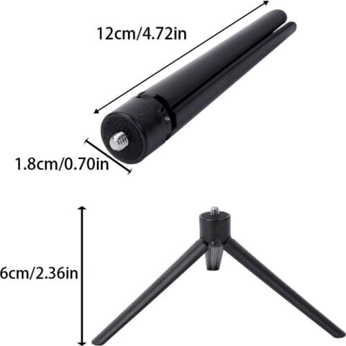 Universal Mini Tripod 75" Rotation Desktop & Handle Stabilizer For Mobile Phone Camera