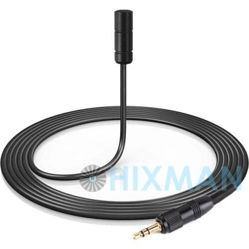 HIXMAN LB3-SO OmniDirectional Lav Lavalier Lapel Condenser Microphone For Sony UWP V1/D11/D21 Wireless Microphones Transmitter