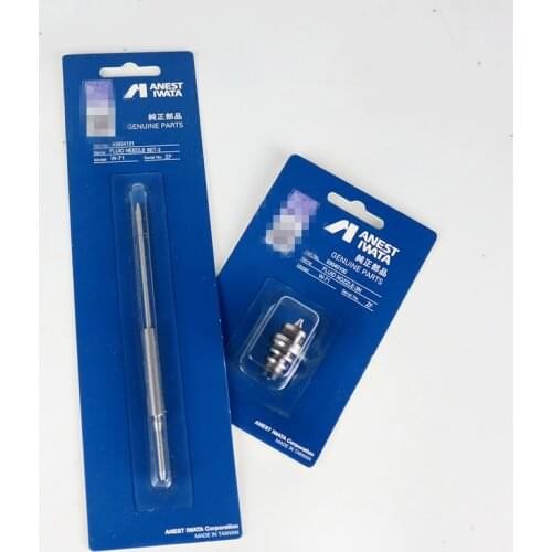 Japan Original Anest Iwata Air Spray Gun Nozzle and Needle Set Paint Sprayers Spray Guns Car Painting 1.0 1.5mm Iwata W-71 W71