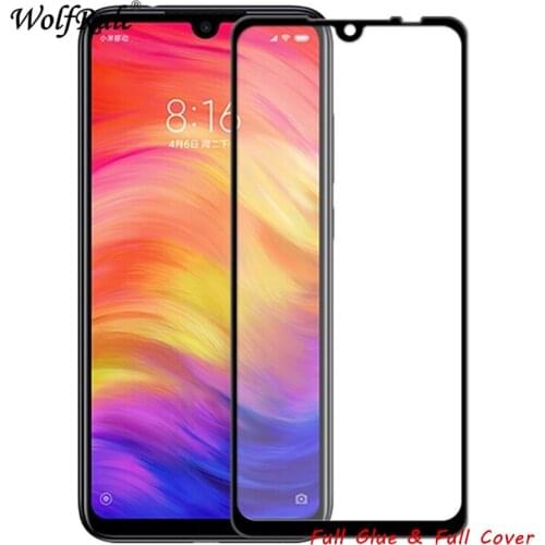 Screen Protector Film For Xiaomi Redmi Note 7 Full Glue Tempered Glass For Xiaomi Redmi Note 7 Full Glass For Redmi Note7 Film