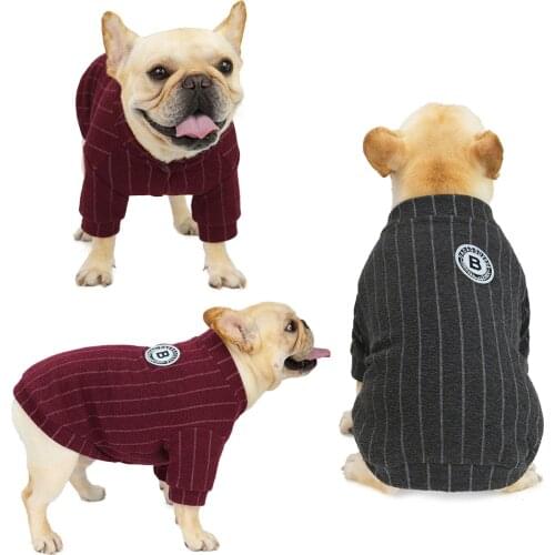 Winter Pet Dog Clothes for Small Dogs Clothing French Bulldog Fleece Warm Jacket Dog Accessories Chihuahua Outfit Pug