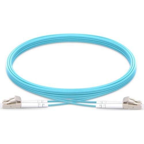 3 Meters LC to LC Fiber Optic Cable 10G MultiMode Duplex Patch Cord OM3