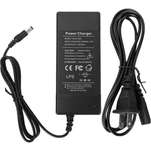 8 Inch Scooter Charger 42V 2A for Kugoo S1 S2 S3 Etwow Xiaomi M365 Us EU UK AUPlug