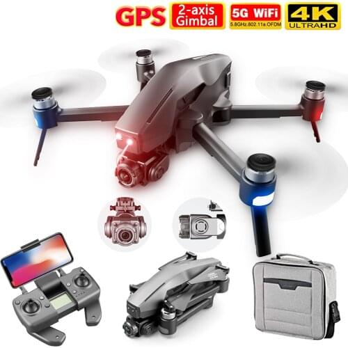 4DRC 2021 M1 Pro 2 drone 4k HD mechanical 2-Axis gimbal camera 5G wifi gps system supports TF card drones distance 1.6km