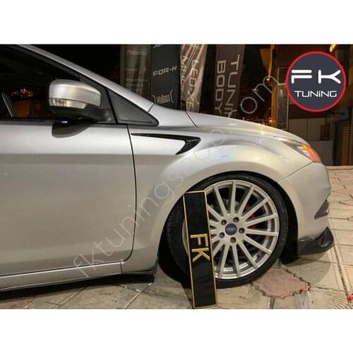 Ford Focus - Fiesta Car Accessory For Universal Fender Vent Plastic Piano Black Flexible 2pcs Left And Right From Turkey