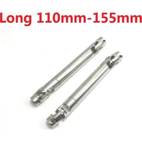 Universal joint Spline Driveshaft Three Splined Bushing Telescopic Shaft Miniature Coupling Coupling Universal Joint Ship Model