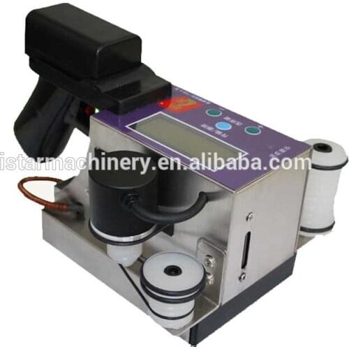 Paper carton and iron barrels code printing handheld printer