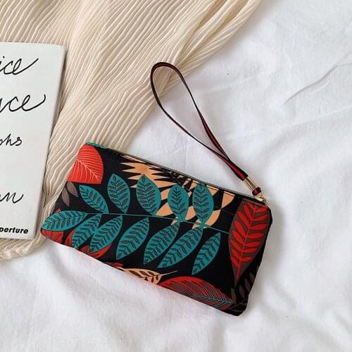 Printing Style Mobile Phone Coin Purse High Quality Female Multi-function Wallet Fashion Long Wallet Designed Oxford Cloth Purse