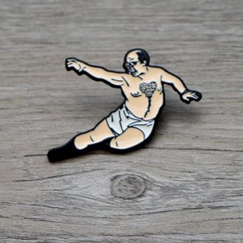 L2714 The Timeless Art of Seduction Metal Enamel Pin and Brooches Backpack/Bags Badge Denim Brooch Collar Jewelry Gifts 1pcs