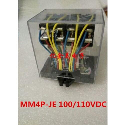 MM4P-JE-100 / 110VDC Relay 15-pin MM4P-JE 100 / 110V