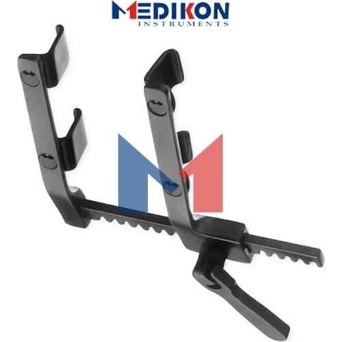 German Black coated Sternal Spreaders chest Thoracic & Cardiovascular surgery self-retaining retractor surgical tools Scissors