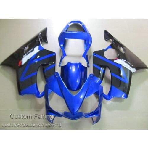 New hot injection mold fairing kit for Honda CBR600 F4I 01 02 03 blue black fairings CBR600 F4I 2001-2003 SD04