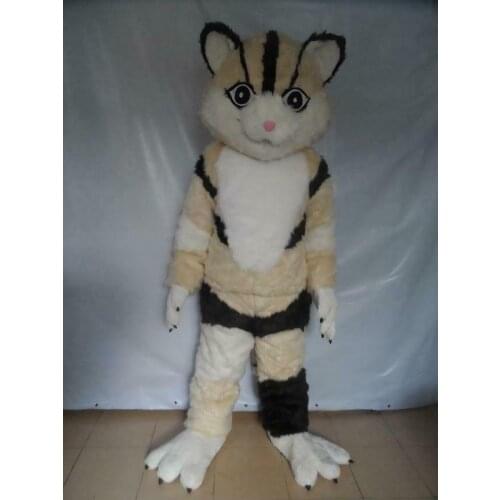 New Happy Carnival Mascot Halloween Cartoon Gray Fox Cosplay Performance Costume Adult Use Birthday Advertising Parade Set