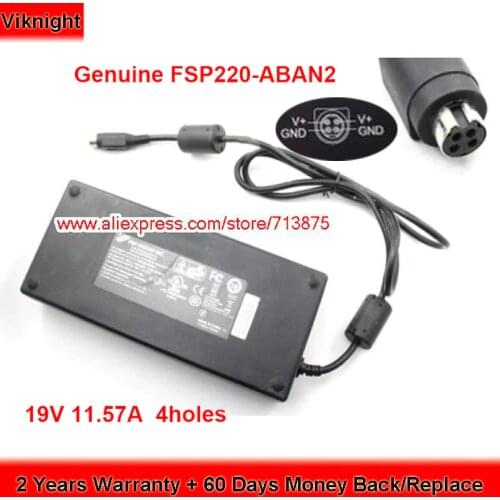 Genuine FSP FSP220-ABAN1 19V 11.57A Laptop Charger FSP220-ABAN2 for PAR EVERSERV 7700 POS SYSTEM Power Supply