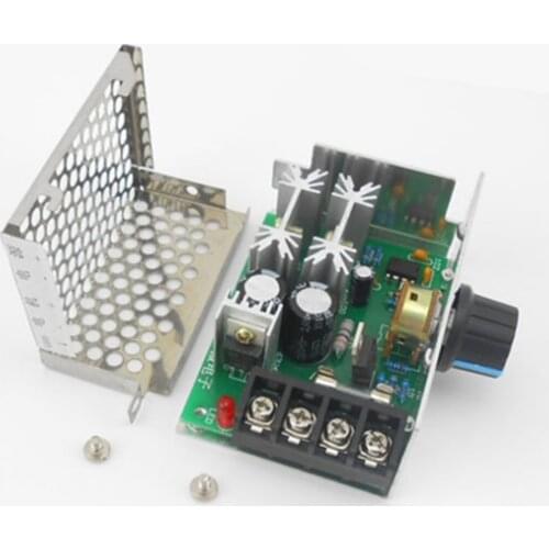 PWM Motor Controller 1200W DC Motor Regulator PWM Stepless Speed Adjustment Voltage Controller 9~60V 20A motor regulator