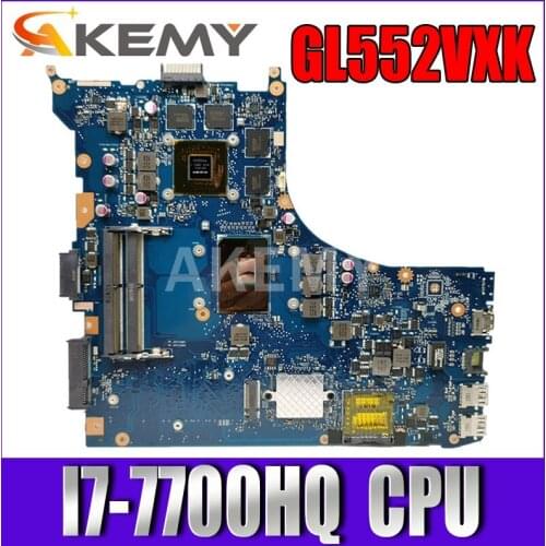 GL552VXK i7-7700CPU GTX950M Mainboard For ASUS ROG GL552VX GL552VW GL552V GL552 ZX50V Laptop Mainboard GL552VXK Motherboard test