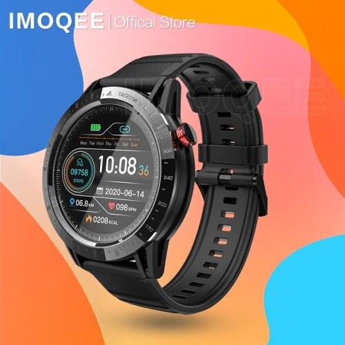 LOKMAT Comet 1.3"Full Touch Screen Sport Smart Watch Heart Rate Waterproof Finess Tracker Smartwatch Men Women For Android ios