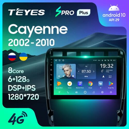TEYES SPRO Plus For Porsche Cayenne I 1 9PA 2002 - 2010 Car Radio Multimedia Video Player Navigation GPS Android 10 No 2din 2 din dvd
