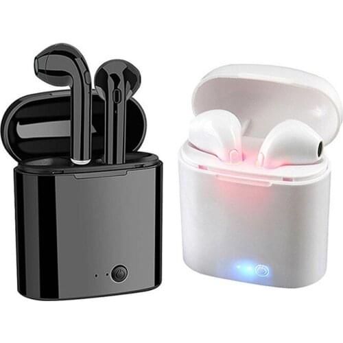 TWS i7s Bluetooth 5.0 Earphones Wireless Headsets Stereo Bass Earbuds In-ear Sport Waterproof Headphone Free Shipping