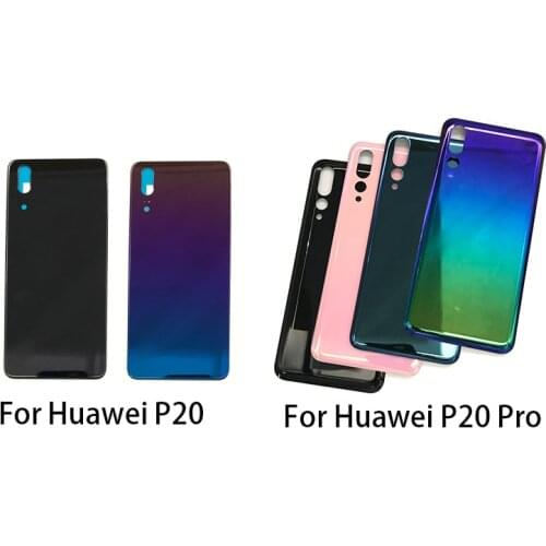 Back Glass Rear Cover For Huawei P20 Pro Battery Door Housing Battery back cover With Adhesive Sticker
