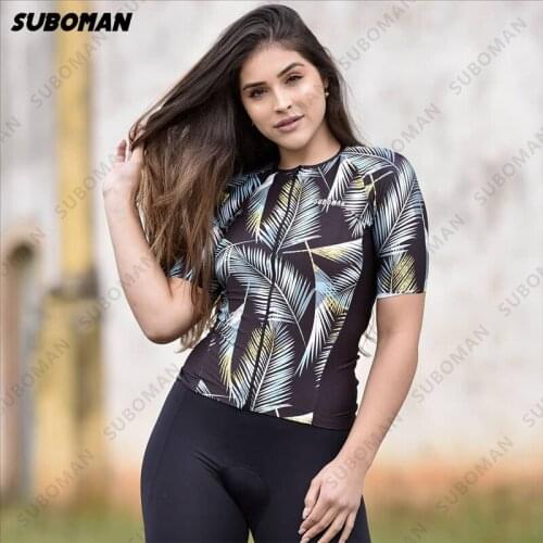 Monkey Female Cycling suboman 2021 Womens short sleeved bike Suits Coveralls Free Shipping Promotion Brazil Jumpsuit 19d Gel