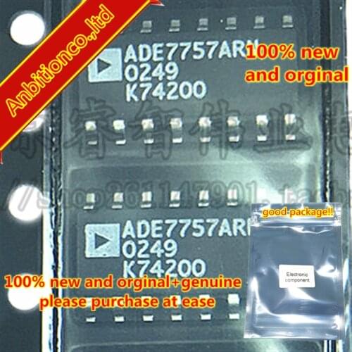 10pcs 100% new and orginal ADE7757ARNZ ADE7757ARN ADE7757 SOP16 in stock