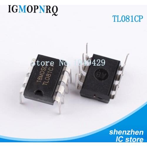 10PCS TL081CP DIP8 TL081 Operational amplifier op amp JFET Input New fast delivery