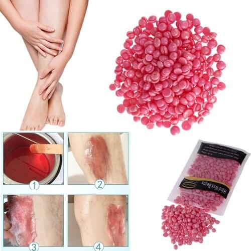 100g/bag Depilatory Wax Beans Solid Hard Wax Beans Unisex Armpit Arm Legs Epilation Private Hair Removal