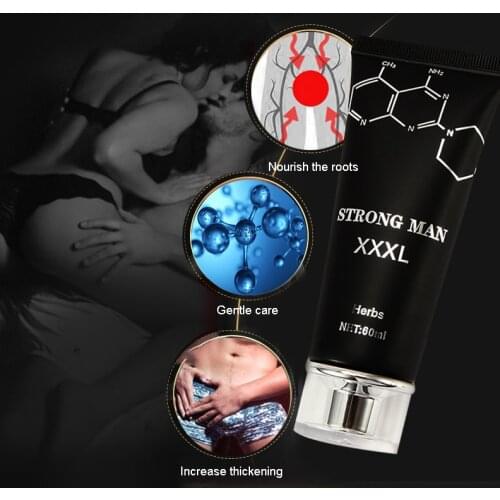 60ml Men Penis Enlargement Massage Cream Max Size Erection Sex Products Man Aphrodisiac pastePrivate parts activity care Gel