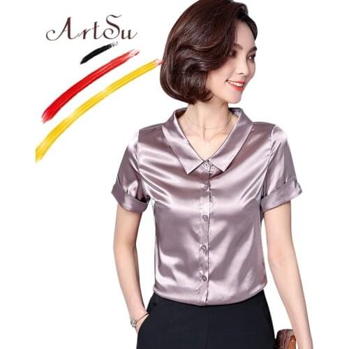 ArtSu Silk Blouses