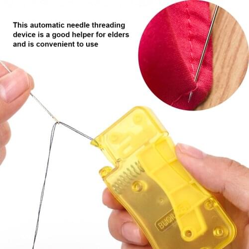 Automatic Needle Threader Sewing Needle Device Hand Machine DIY Tool Sewing Needles Parts For Elderly Household Accessories