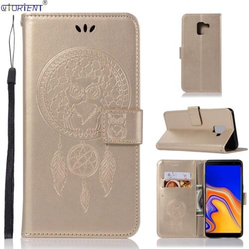 For Samsung Galaxy J6+ J6 Plus Flip Leather Case J610 SM-J610FN/DS SM-J610F/DS Stand Bumper Cover SM J610FN/DS J610F/DS J610FN